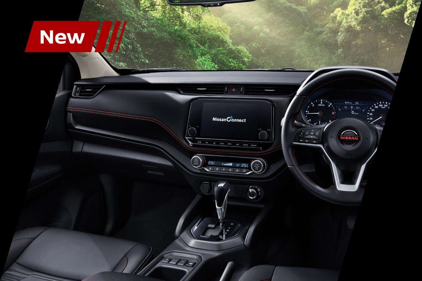 NEWLY DESIGNED FRONT CONSOLE WITH SOFT-TOUCHED image